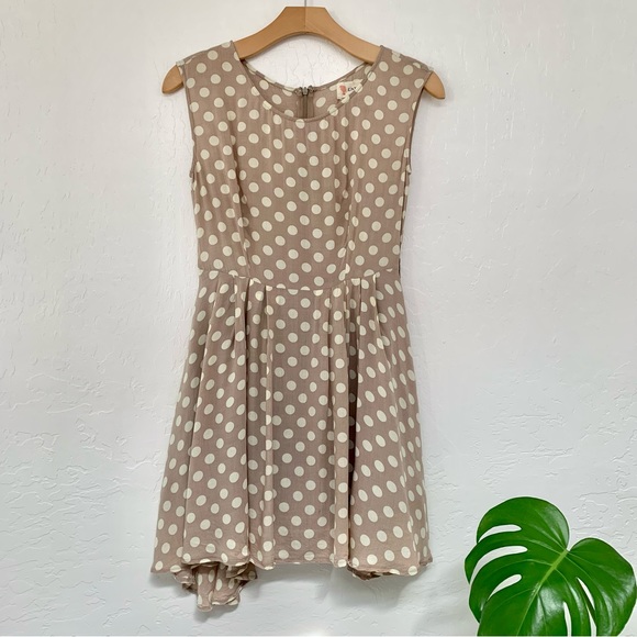 L’ATISTE by Amy Tan Polkadot Fit & Flare Mini Dress - Picture 3 of 11